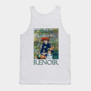 Two Sisters (aka The Terrace) by Pierre-Auguste Renoir Tank Top